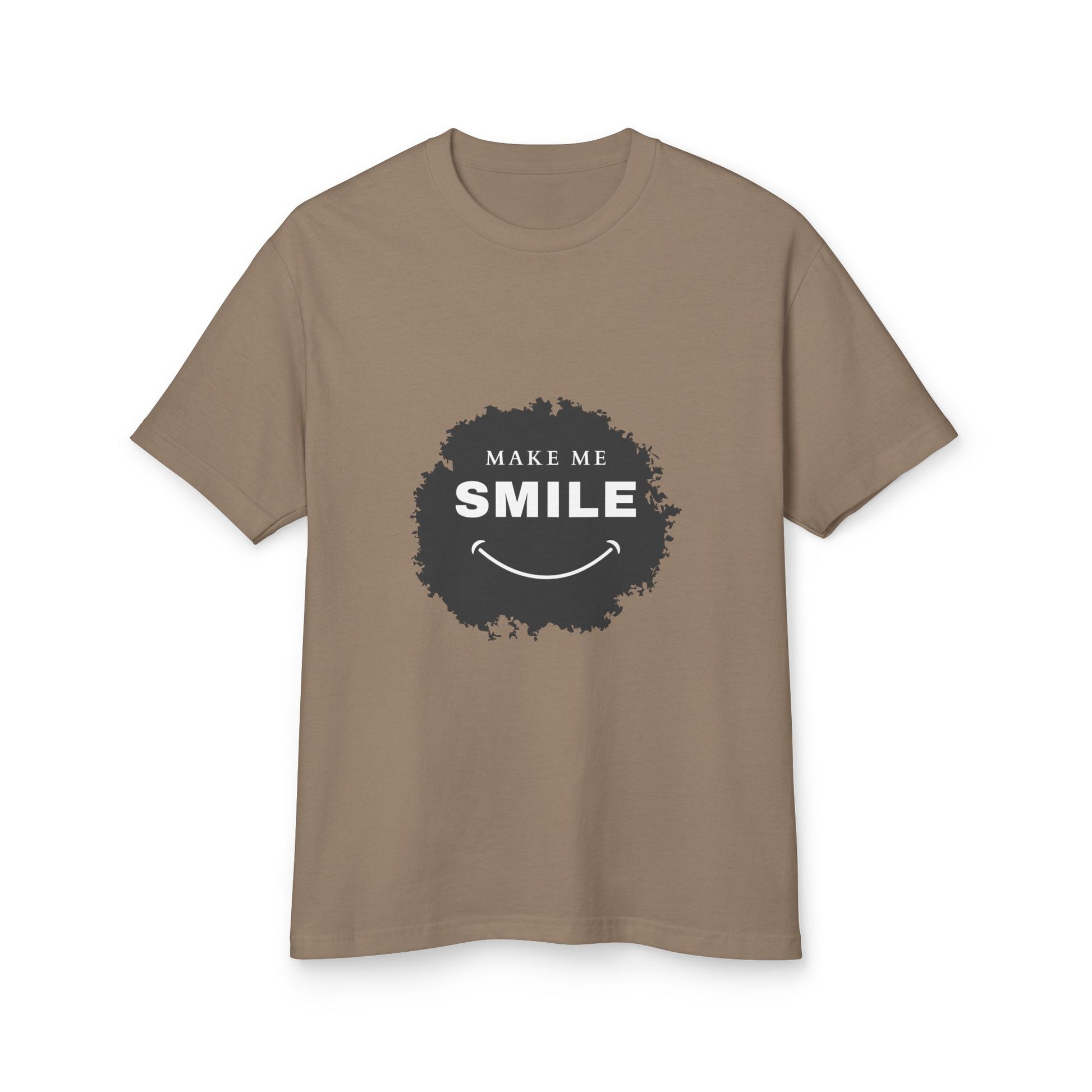 Make Me Smile Unisex Heavyweight Tee - Fun and Comfortable Casual Wear - wearyoursstyle